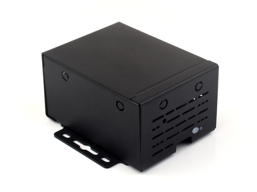 Waveshare Industrial Grade Metal Case D for Raspberry Pi 5 Larger Internal Space