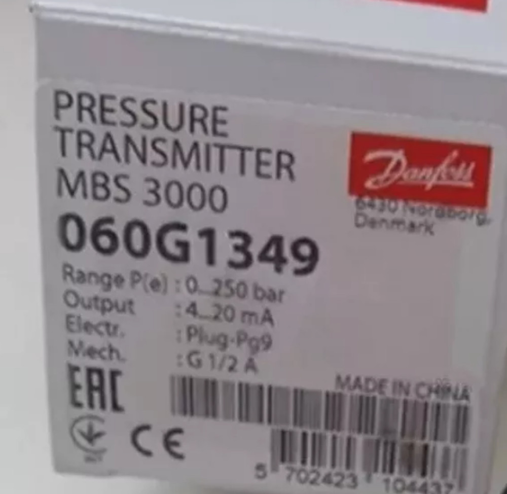 New In Box DANFOSS 060G1349 MBS3000 Sensor