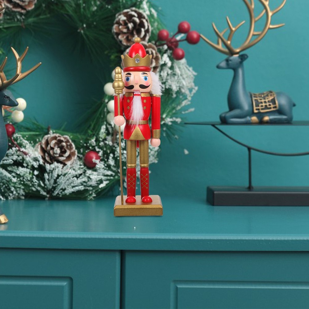 Desktop Home Decor Nutcracker Puppet Soldier Ornaments Christmas