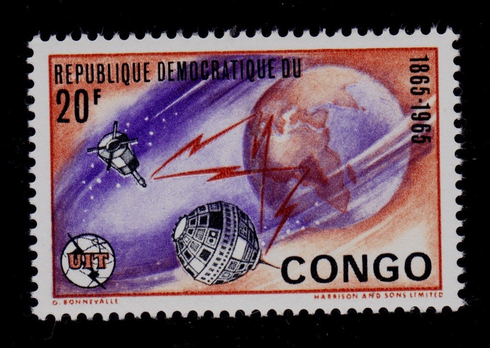 CONGO DEMOCRATIC REPUBLIC  SCOTT# 539   MNH SPACE TOPICAL
