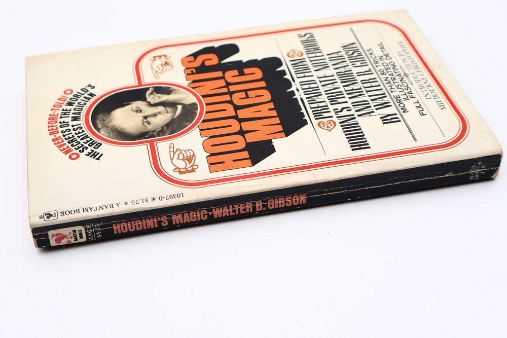 Houdini's Magic by Walter B. Gibson (Book)