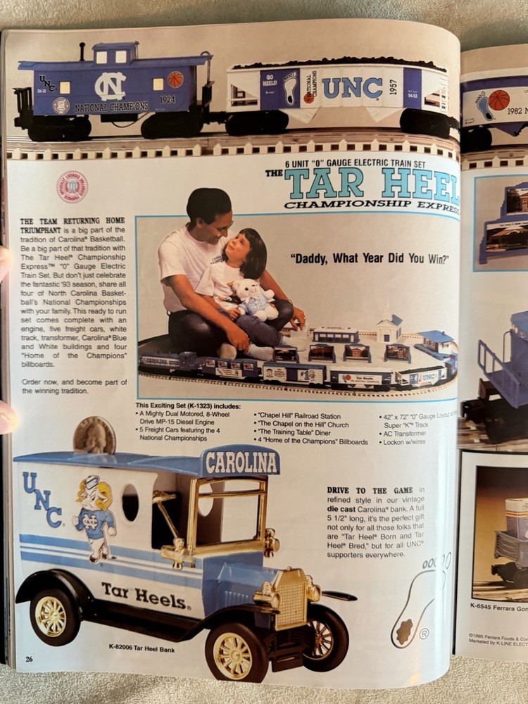 K-Line Electric Trains Catalog, 1995 First Edition