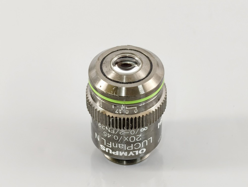 Olympus LUCPlanFl N 20x 0.45 Microscope Objective Plan RMS BX IX