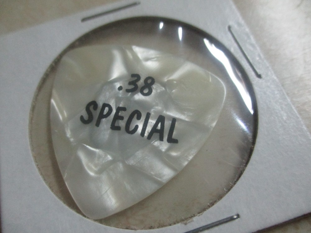 .38 SPECIAL Rare Authentic Guitar Pick