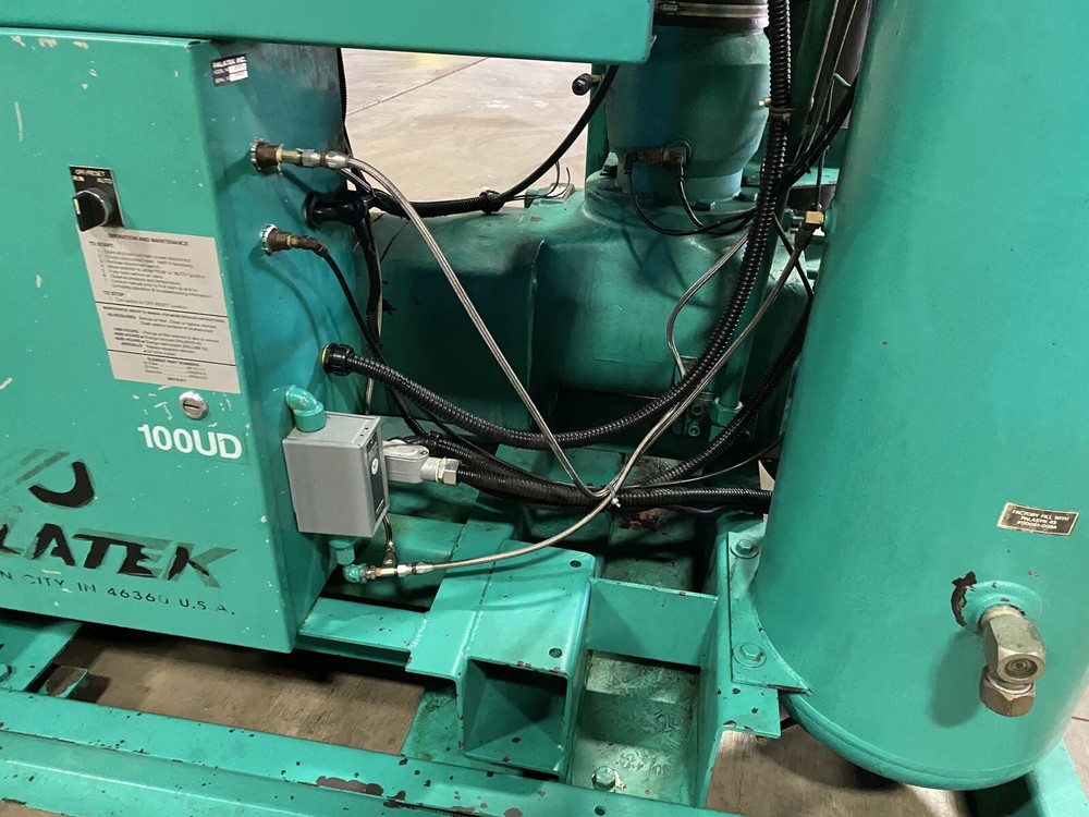 Palatek Model 100UGA Screw air Compressor 100HP