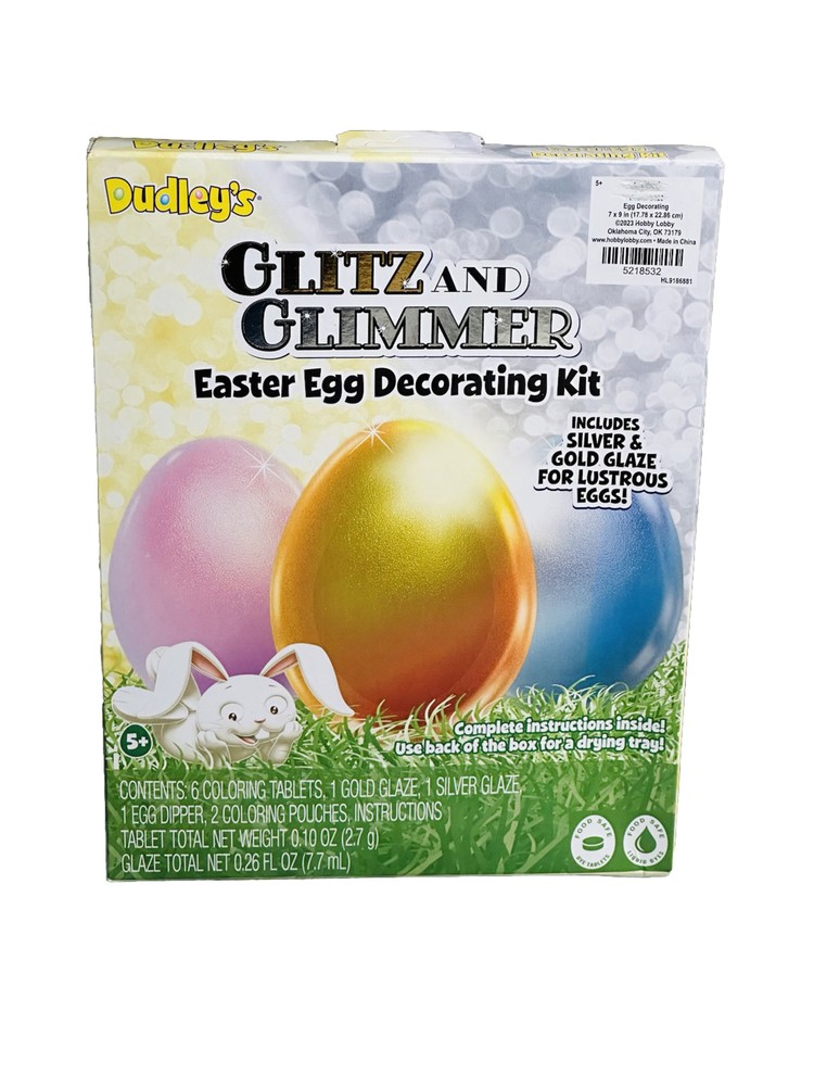 Glitz & Glimmer Easter Egg Decorating Kit 11pc