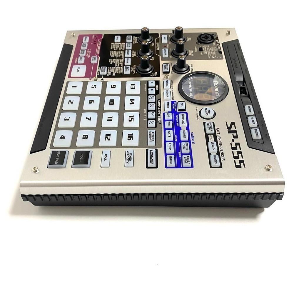 Roland SP-555 Creative Sampler Effector Digital DJ Turntable Performance Effects