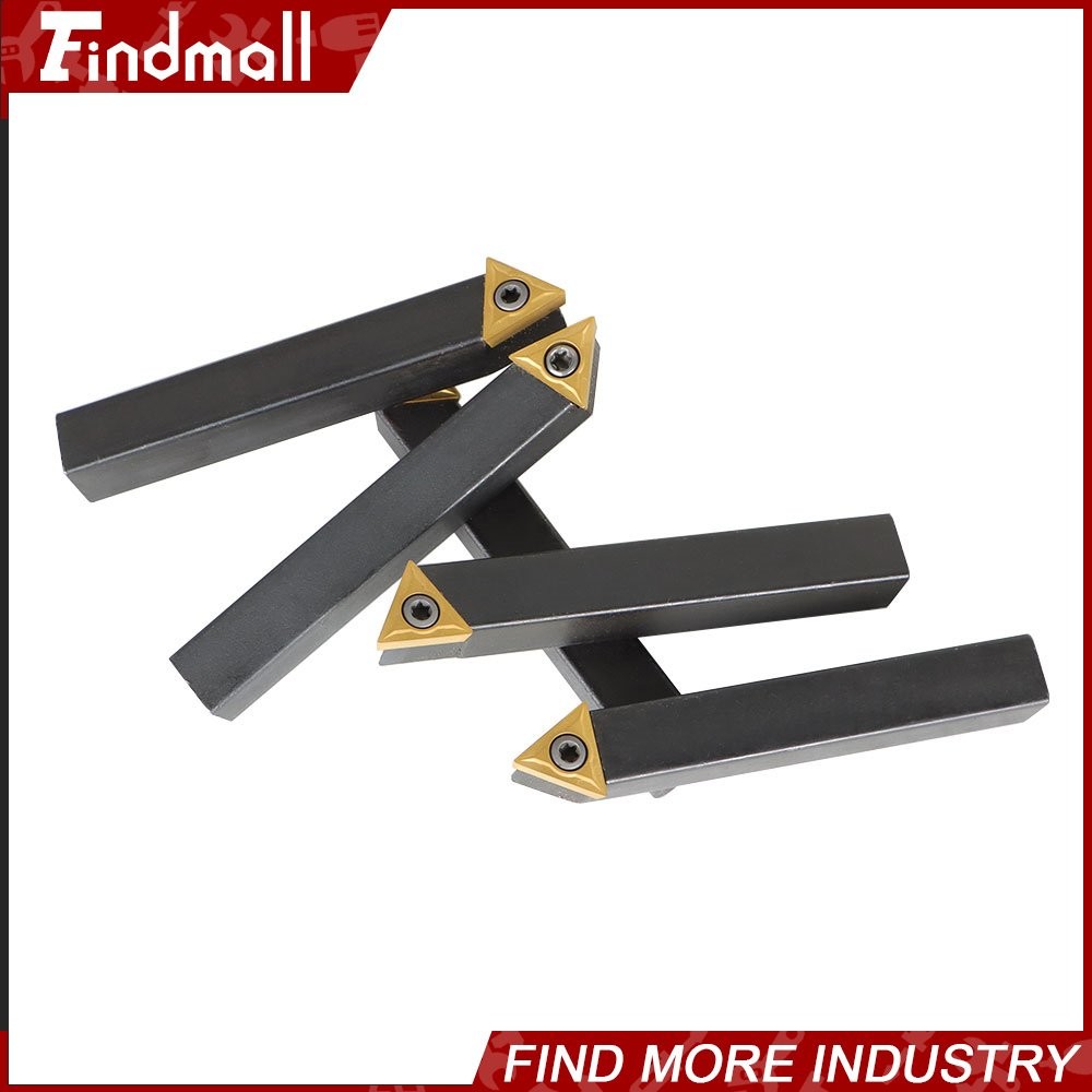 Findmall 5 x1/2" Carbide Indexable Turning Tool Lathe Tool Bit W/ Carbide Insert