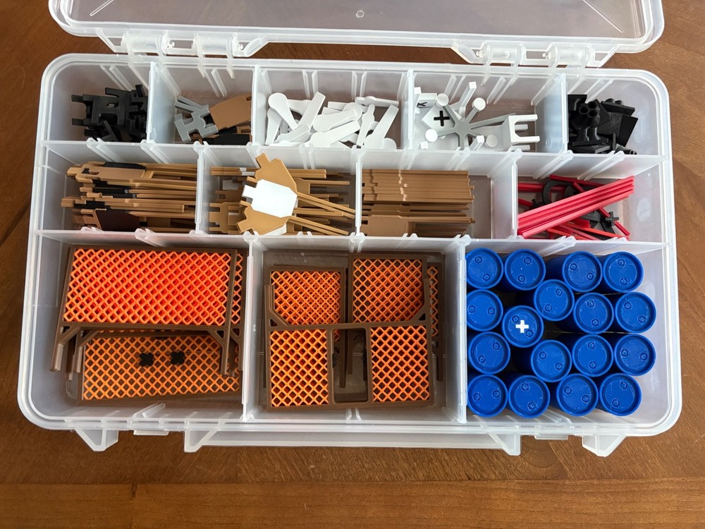 USPSA Stage Building Design Kit - 188 pieces plus Plano case