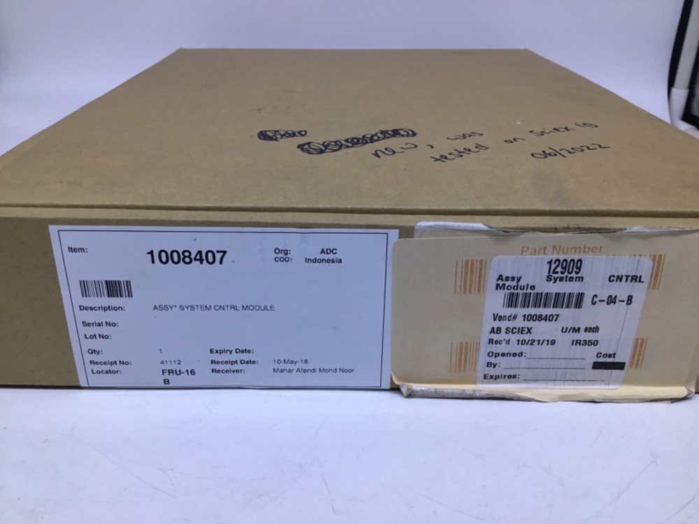 Sciex 1008407 Assembly System Controller Module API & QTRAP Instruments New