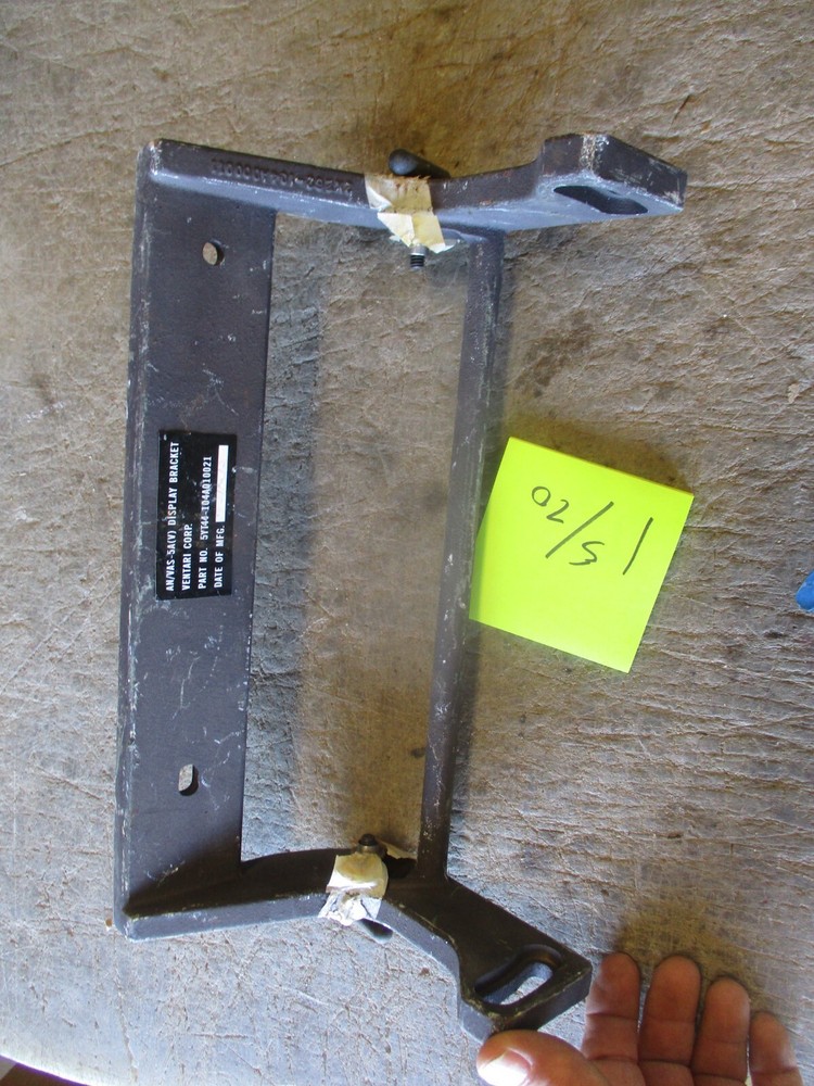 Used Overhead Fixed Postion DVE Screen Mount, for Military Vehicles, HMMWV etc.