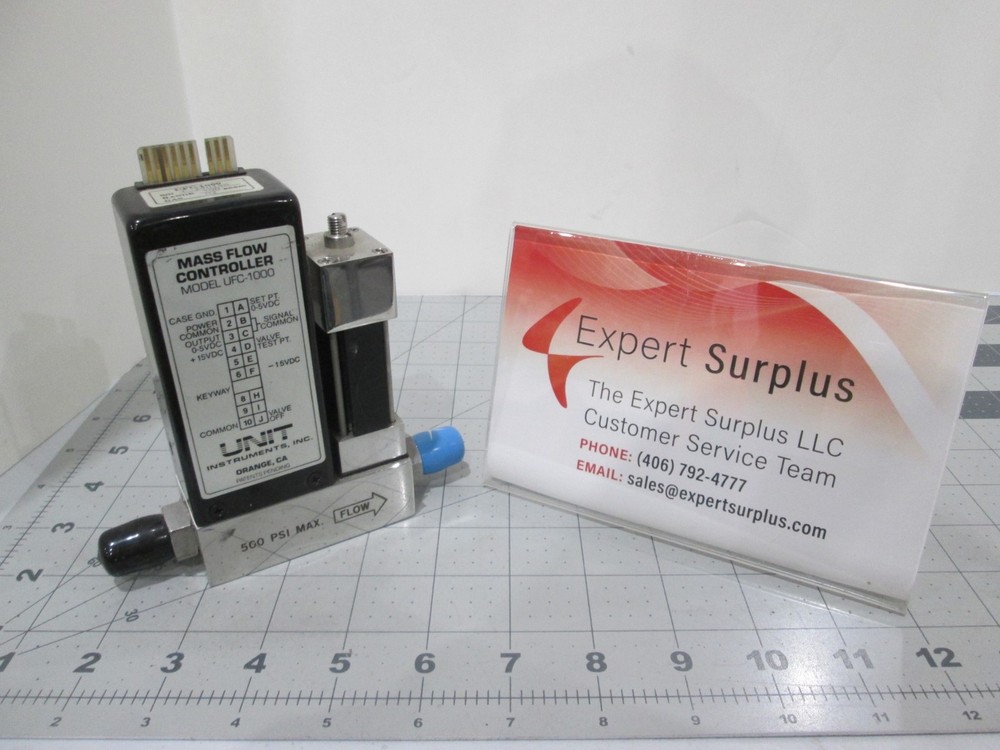 Unit, UFC-1000, Mass Flow Controller, O2, 300 SCCM, Used
