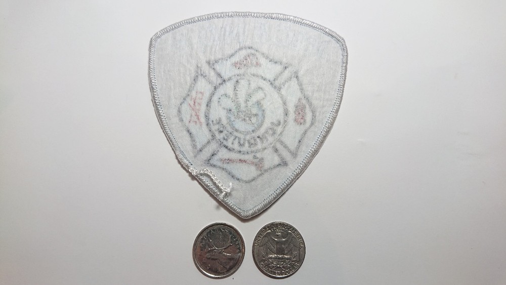Jonquiere Incendie Fire Department Patch Badge Crest