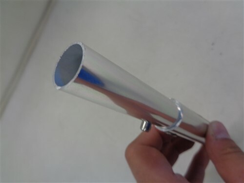 BIMINI 5" FRAME ADJSUTABLE EXTENSION POLE & PLASTIC END 17446-00 MARINE BOAT