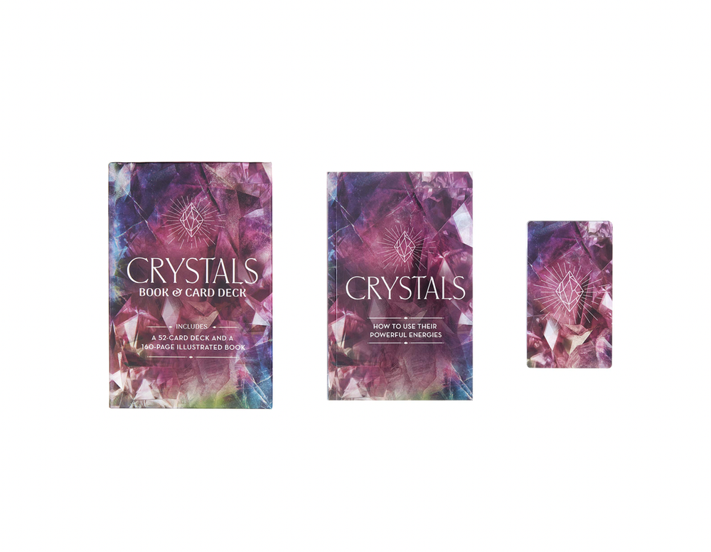 Crystals Oracle Deck: Includes a 52 Oracle Deck w Instructions Beginners Tarot