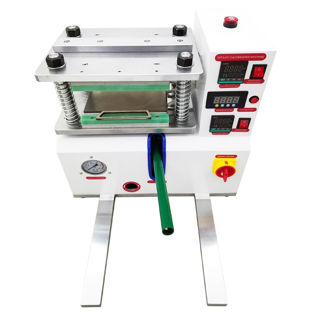 110V Flat Vulcanizing Press Machine PVC/Plastic/Rubber/Silicone Molding Machine
