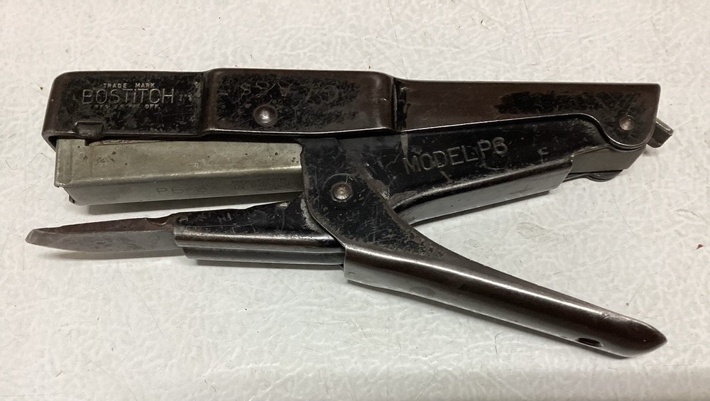 Bostitch P6 Handheld Stapler Black Vintage Works