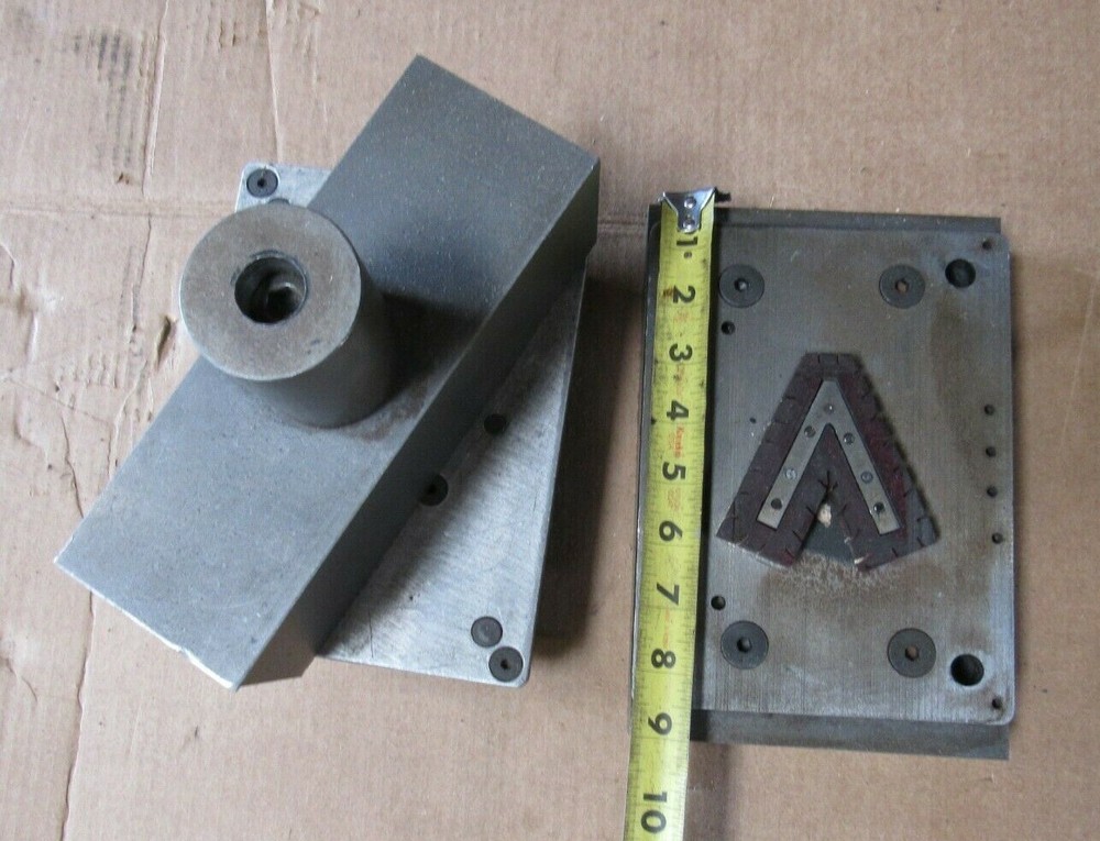 PUNCH PRESS DIE SHOES SET 9"x6"