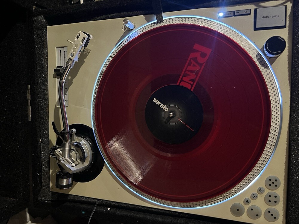 2 Custom Technics 1200 Turntables w Built In Dicers