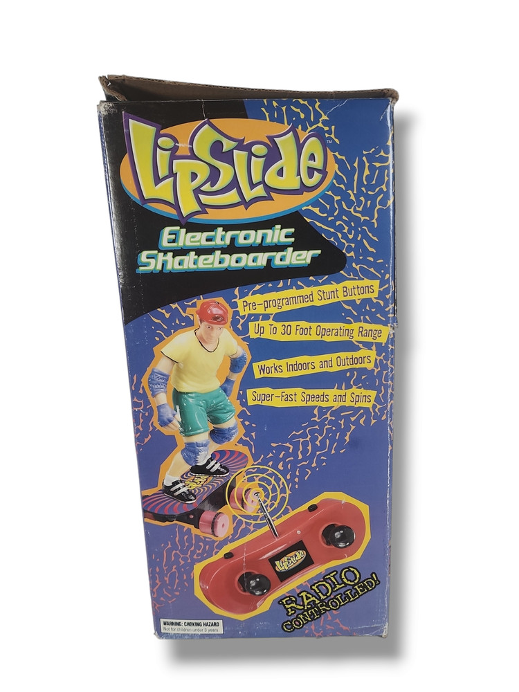 New Vintage Lipslide Remote Control RC Skateboarder