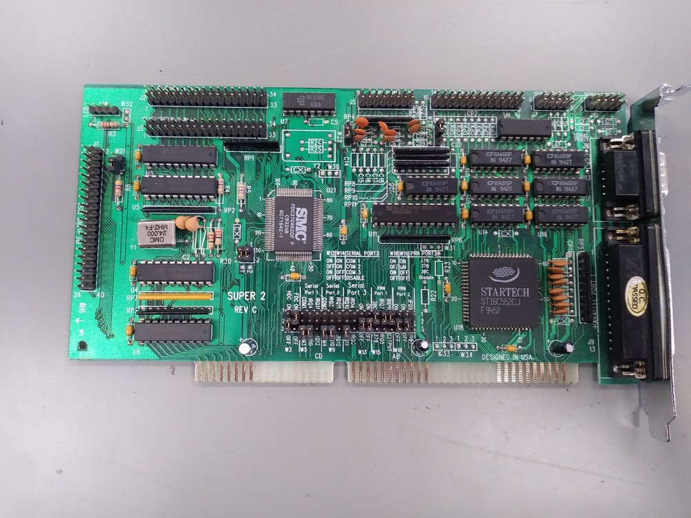 Startech/SMC ISA IDE Floppy Serial Parallel Game Expansion Controller Card