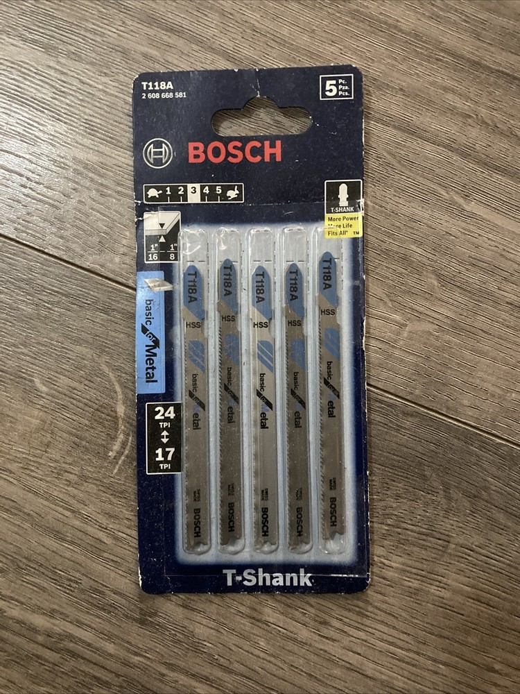 BOSCH T-SHANK JIGSAW BLADES