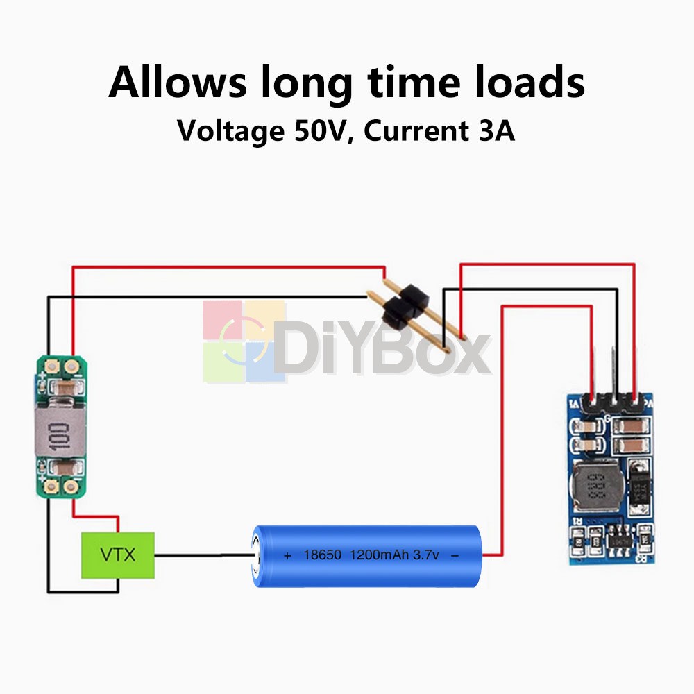 LC Filter Module 3A 50V clearing image transmission ripple interference filter
