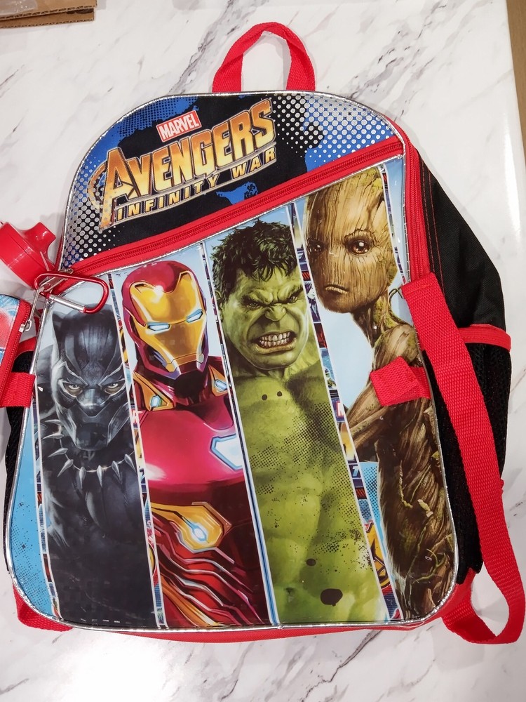 Marvel Avengers Infinity War Backpack 3 Pieces