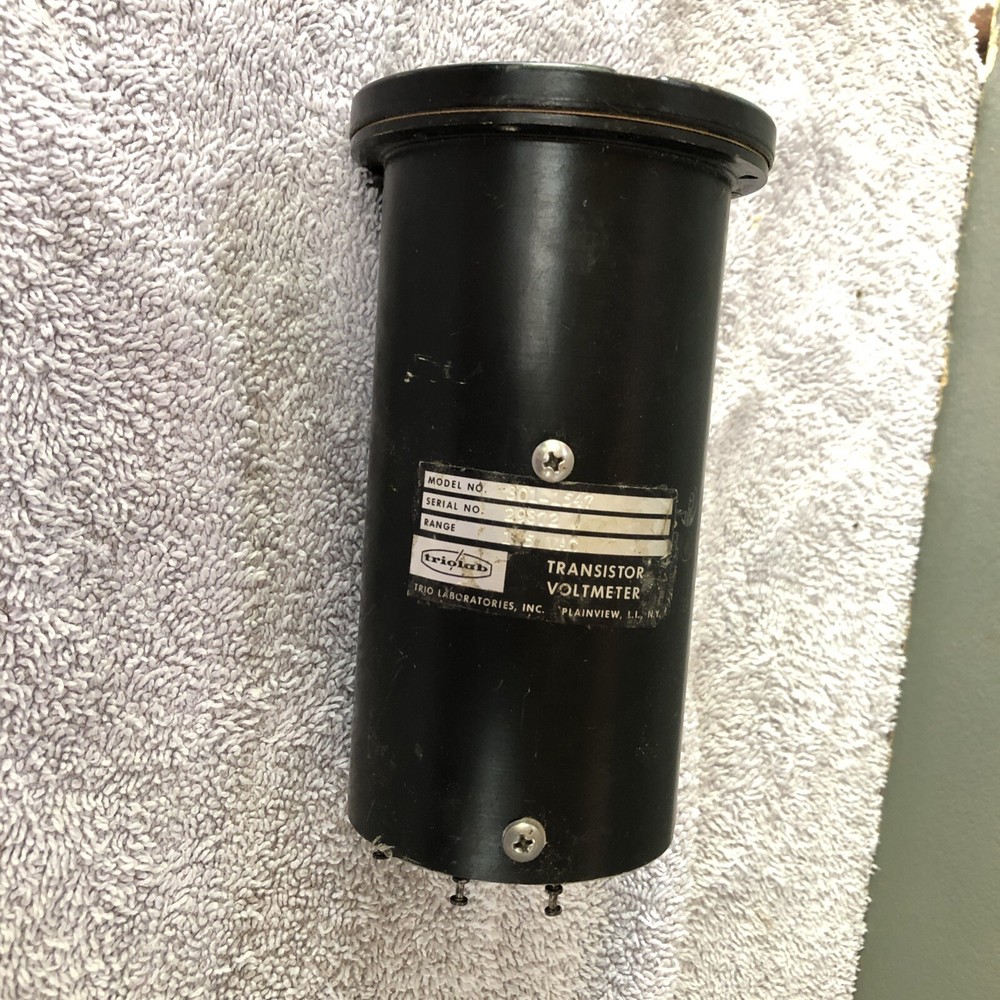 Trio Laboratories Transistor Voltmeter Model No. 301-1547