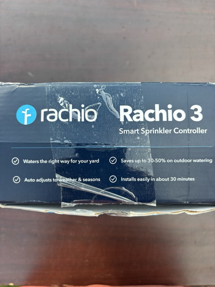 Rachio 3 Wi-Fi Smart Sprinkler Controller (16-Zone Remote Irrigation Control)