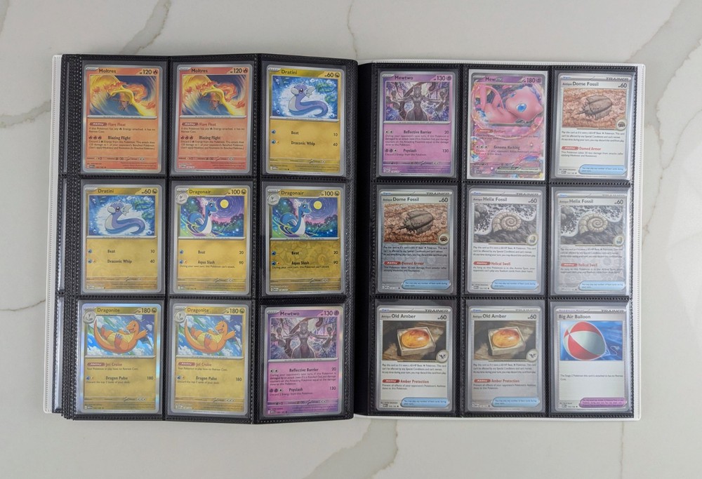 Pokémon 151 Partial Master Set w/ Binder + Promos!
