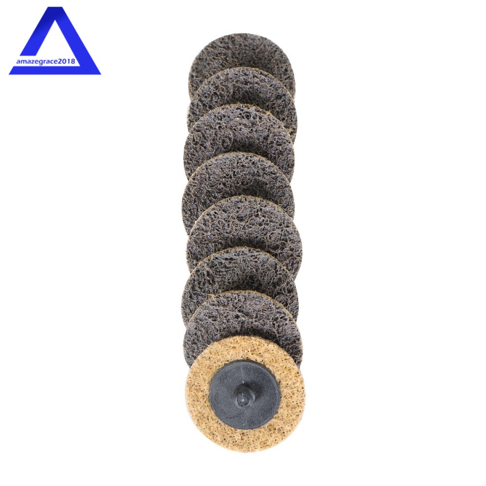 50-Pack 2" Coarse Grit Surface Conditioning Discs for Die Grinders
