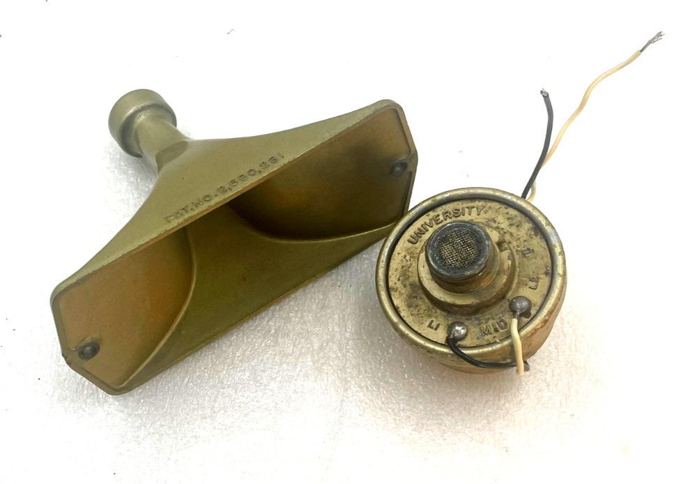 UNIVERSITY DRIVER UNIT HORN TWEETER SPEAKER (single)