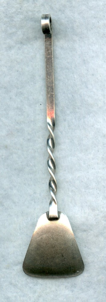 VINTAGE ~ SMALL CAVIAR ~ .925 SILVER SPOON (ed)