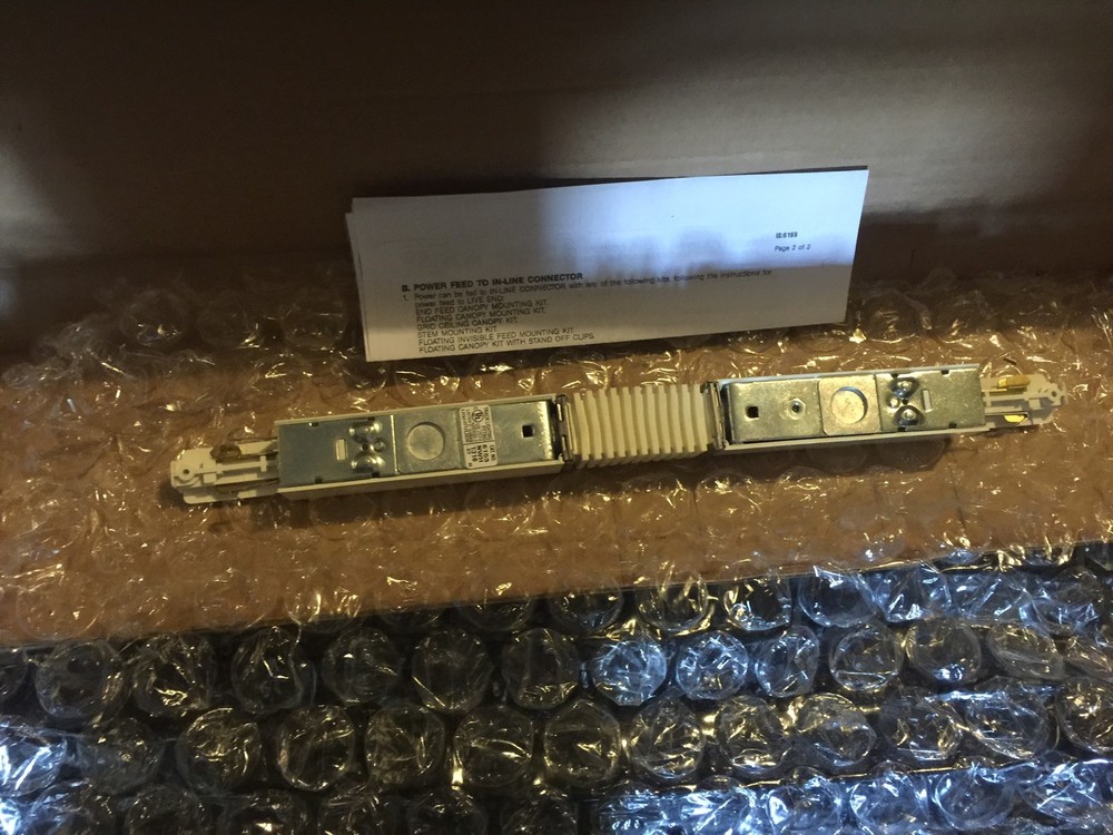 Philips Lightolier ADVNT Variable Angle Connection Model 6153NWH NEW