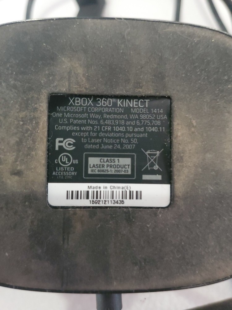 Microsoft Kinect Motion Sensor For Xbox 360 Genuine OEM UnTested