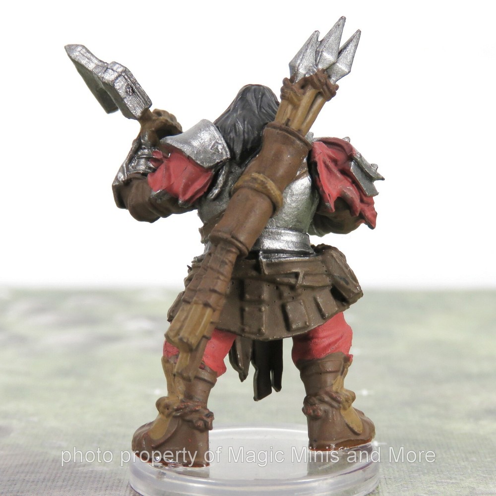 Bestiary Unleashed ~ ORC WARRIOR (NECKSPLITTER) #1 Pathfinder Battles miniature