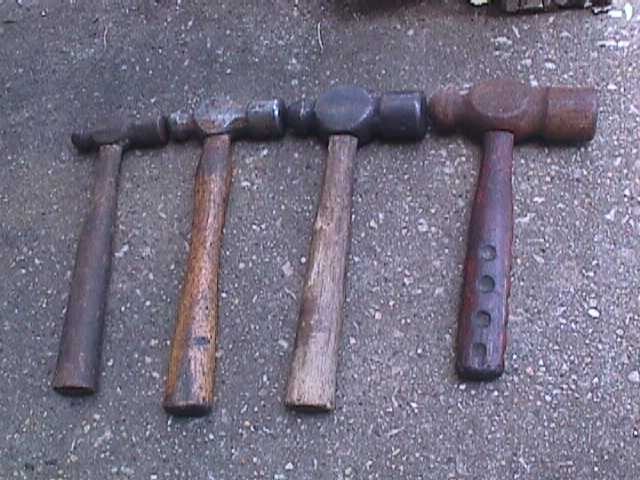 VINTAGE BALL PEEN HAMMERS