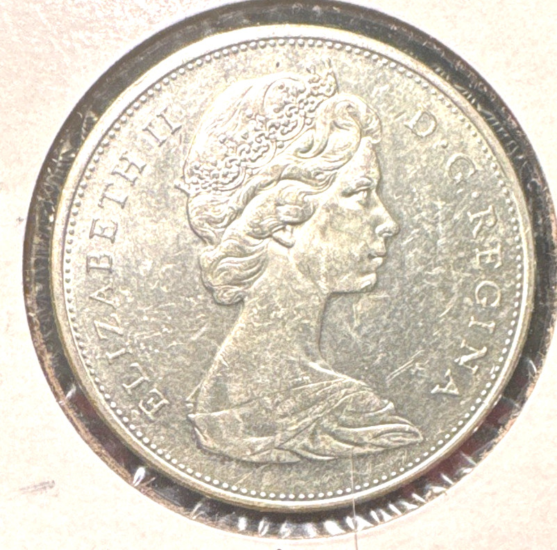 Canada 1965 dollar KM 64 BU