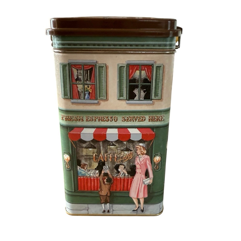 Tall Tin Irish Crème Metal Locking Closure
