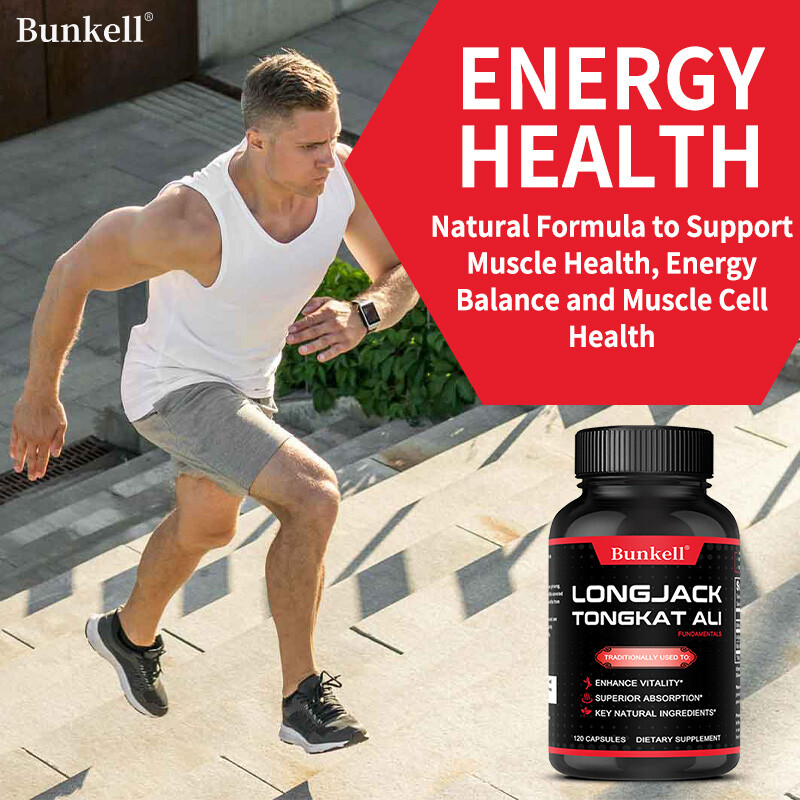 Longjack 500 mg | Longifolia Root Extract | 30/60/120 Capsules