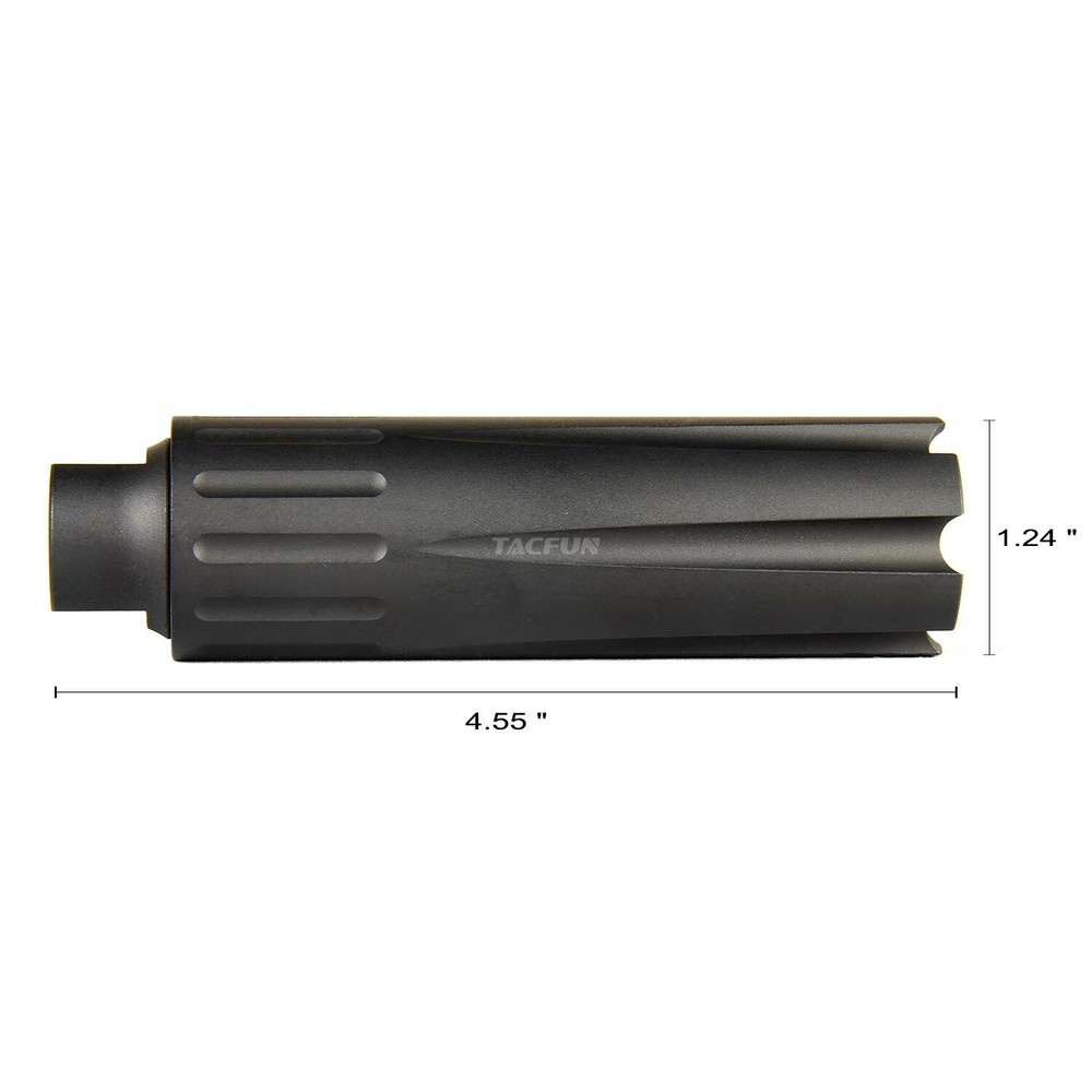 4.5" Extra Long Linear Compensator Muzzle Brake 5/8x24 TPI for 308