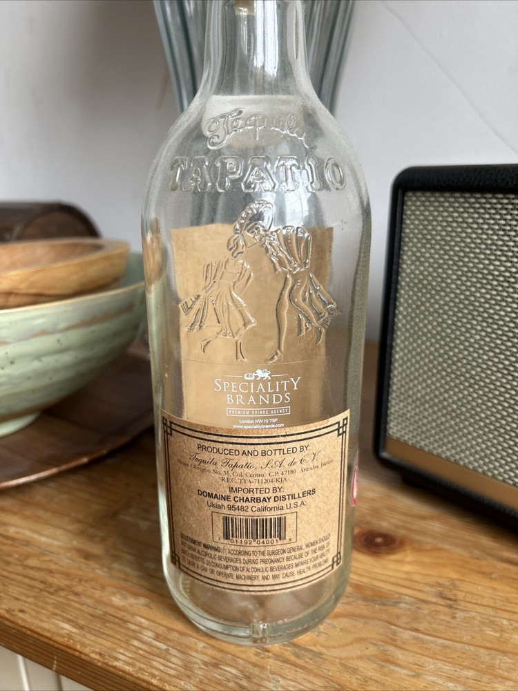 Tapatio Tequila Excelencia Extra Anejo (EMPTY) bottle 700ML - NO BOX