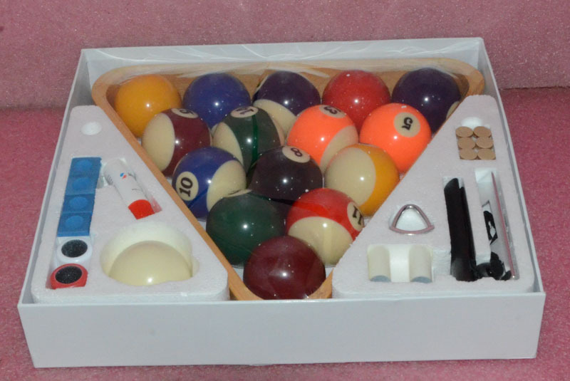 Sportcraft Billiard Starter Kit.