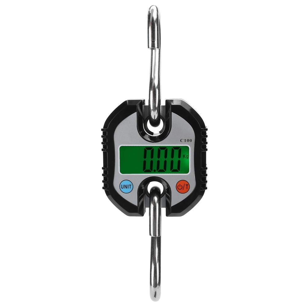 150KG Crane Scale LCD Digital Electronic Hook Hanging Weight For Heavy Objects