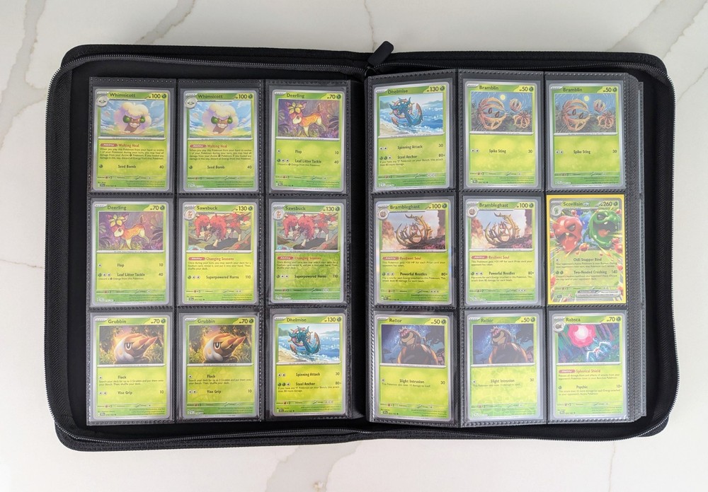 Pokémon Temporal Forces Complete Master Set /w Binder + Promos!