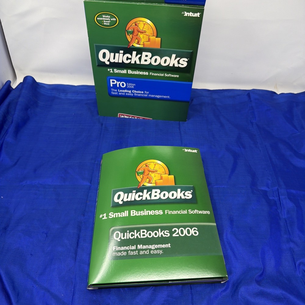 Intuit QuickBooks Pro Edition 2006 Small Business Financial Software - No Code