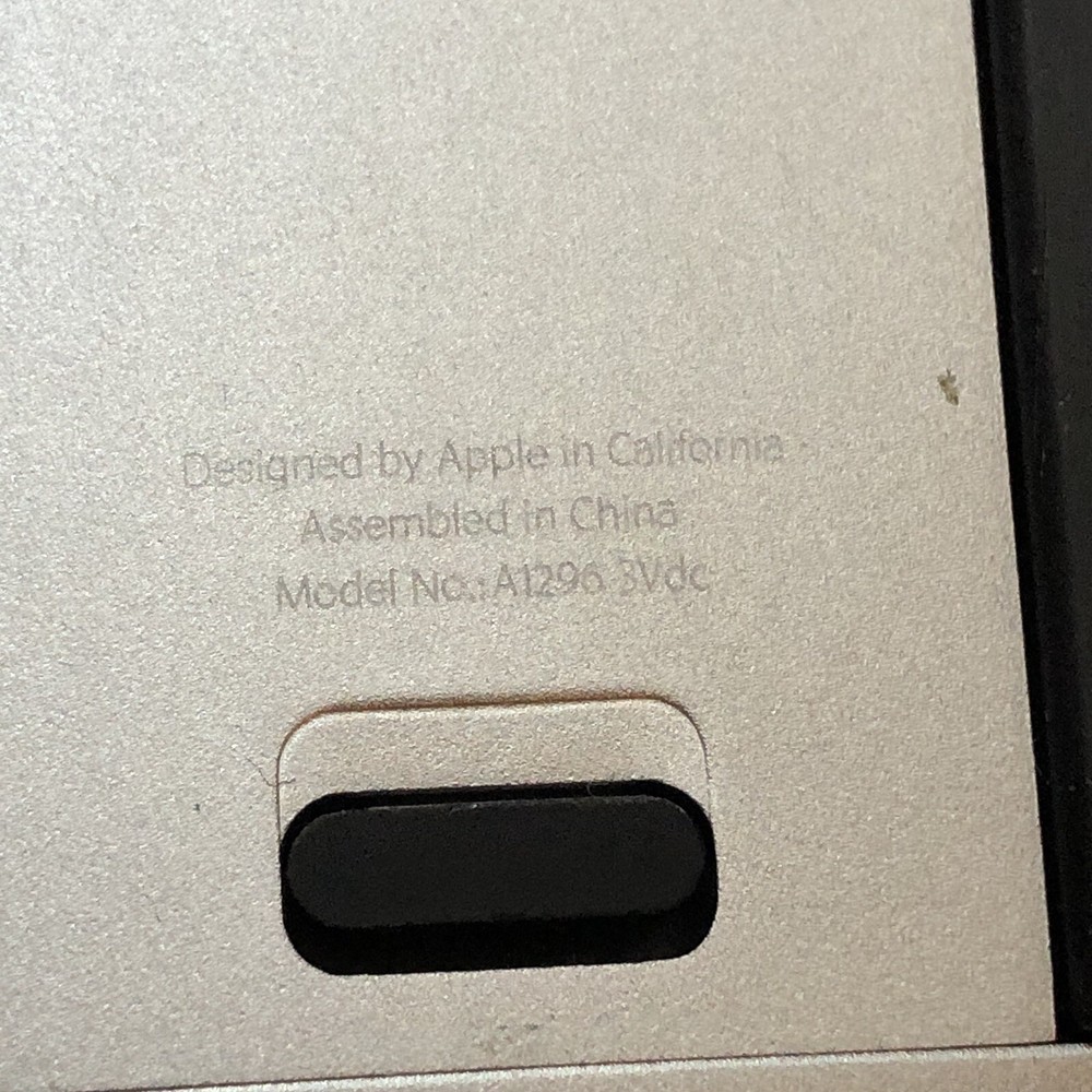 GENUINE Apple Bluetooth Wireless Laser Multi-Touch Magic Mouse - A1296