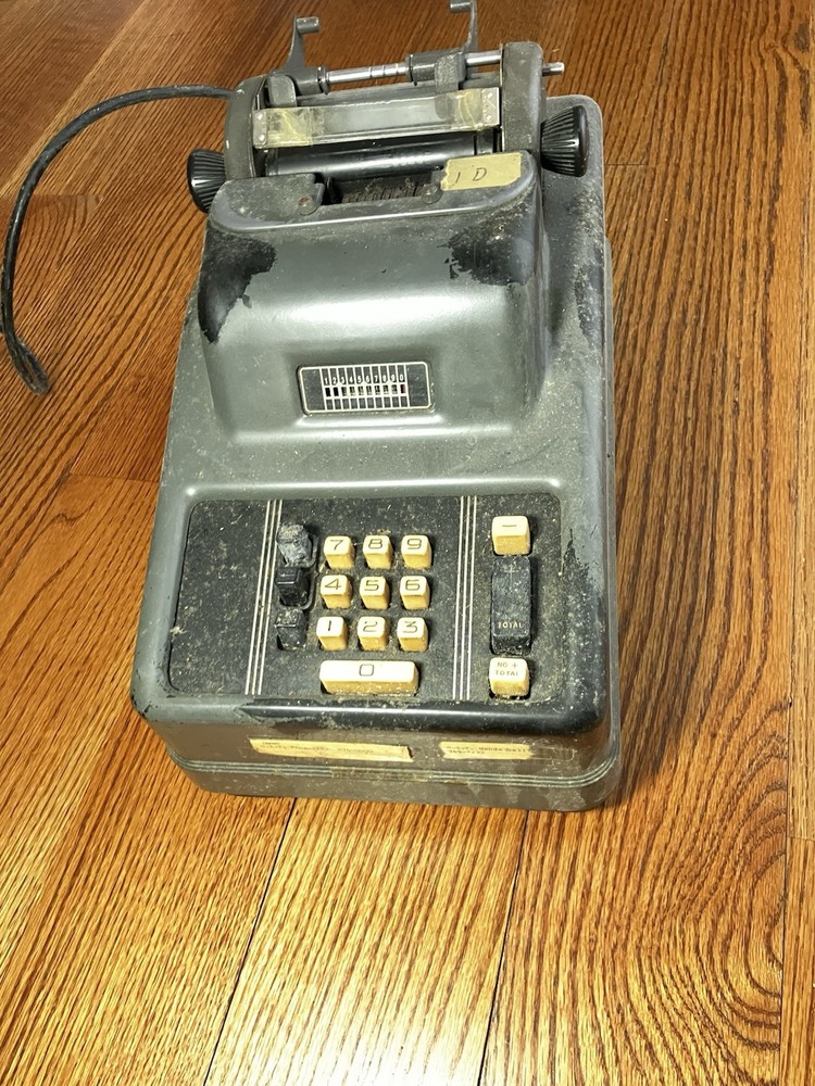 8.5 X 16in Heavy Vintage Adding Machine