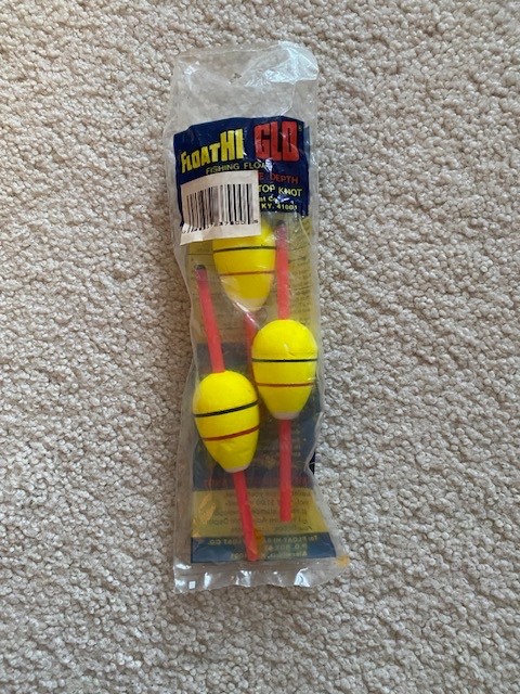 Old FloatHI  Glo Float Bobber Stop Knots (3 in Pkg)
